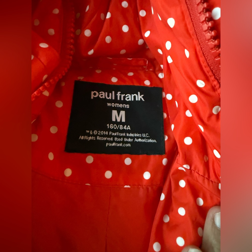 Paul Frank Julius Monkey Full-Zip Puffer Jacket | Y2K Style | Size M - Picture 6 of 9